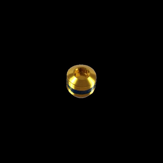 Crankbrothers Pedal End Cap Hex Gold Crankbrothers Pedal End Cap Hex Gold