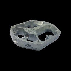 Crankbrothers Pedal Body Stamp 2 Silver Small Right Crankbrothers Pedal Body Stamp 2 Silver Small Right
