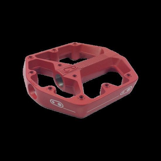 Crankbrothers Pedal Body Stamp 2 Red Small Right