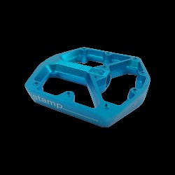 Crankbrothers Pedal Body Stamp 3 Blue Large Left Crankbrothers Pedal Body Stamp 3 Blue Large Left