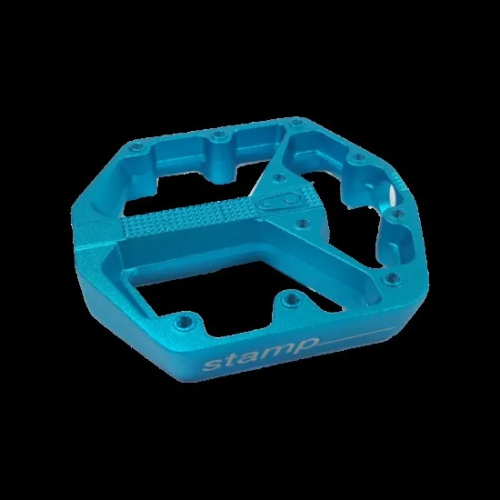 Crankbrothers Pedal Body Stamp 3 Blue Small Left