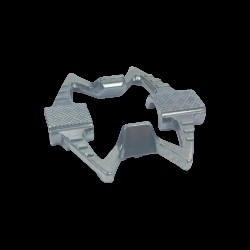 Crankbrothers Pedal Body Double Shot Clip Silver Crankbrothers Pedal Body Double Shot Clip Silver