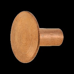 Brooks Solid Copper Rivet - Medium Head (13 mm dia) Brooks Solid Copper Rivet - Medium Head (13 mm dia)