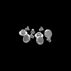 Brooks Stud and Bolt Silver BYB484 (5pk) Brooks Stud and Bolt Silver BYB484 (5pk)