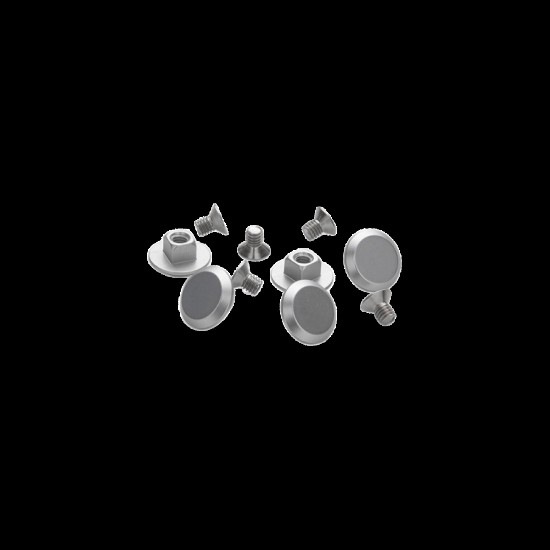 Brooks Stud and Bolt Silver BYB484 (5pk)