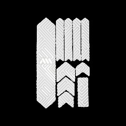 All Mountain Style Frame Guard Extra - Maze White All Mountain Style Frame Guard Extra - Maze White