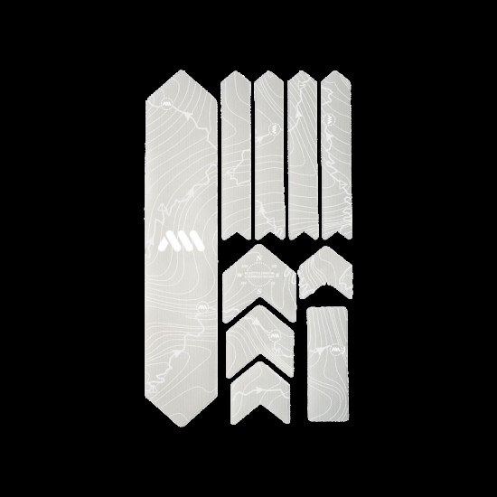 All Mountain Style Frame Guard Extra - Tracks White