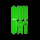 All Mountain Style Frame Guard Extra - Green/White