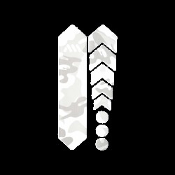All Mountain Style Frame Guard Basic - Camo White All Mountain Style Frame Guard Basic - Camo White