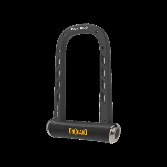 OnGuard RockSolid U-Lock 90x175mm – Angle Grinder Resistant, Diamond Sold Secure Rated