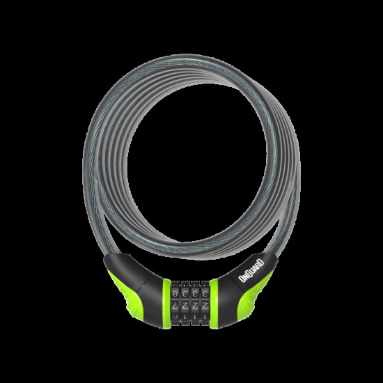 OnGuard Neon Combo Coil Cable Locks