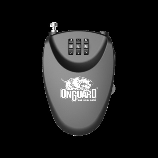 OnGuard Terrier Roller Combo Cable locks