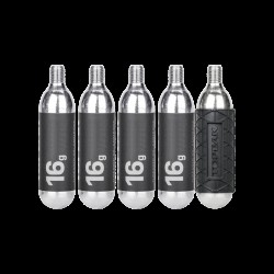 Topeak CO2 Cartridges With Sleeve - 16g Topeak CO2 Cartridges With Sleeve - 16g