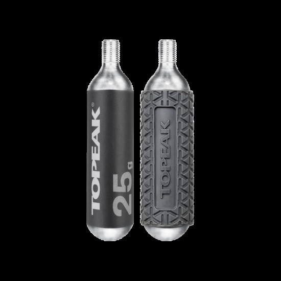 Topeak CO2 Cartridges With Sleeve - 25g