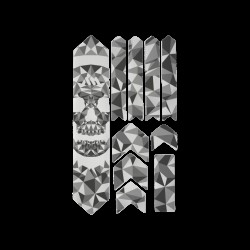 All Mountain Style Frame Guard Extra - Fractal Skull All Mountain Style Frame Guard Extra - Fractal Skull