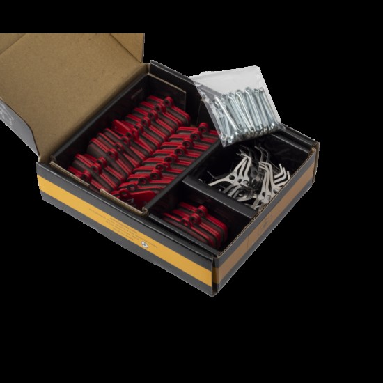Jagwire Sport Semi-Metallic Disc Brake Pad Shim MTB - 25 Pairs