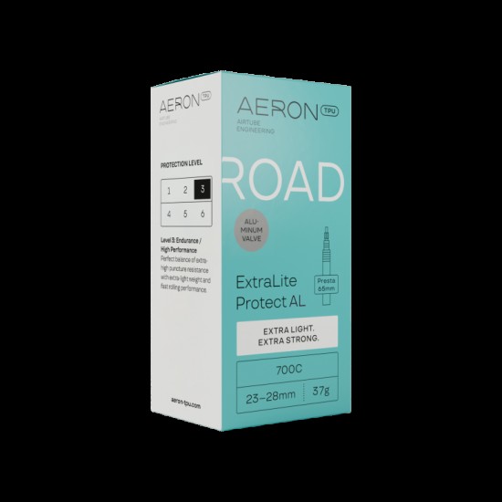 Aeron TPU Road - ExtraLite Protect - Alloy Valve Aeron TPU Road - ExtraLite Protect - Alloy Valve
