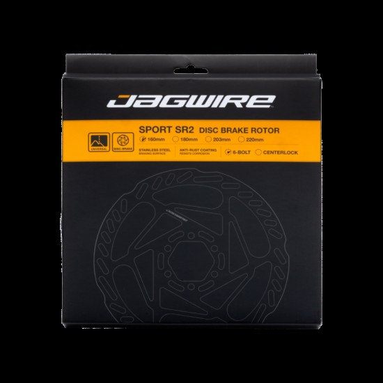 Jagwire SR2 Disc Brake Rotor - 6-bolt Jagwire SR2 Disc Brake Rotor - 6-bolt