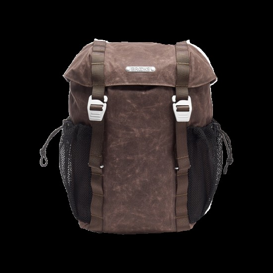 Brooks Half Haul Bag Brown / 12L / Waxed Cotton