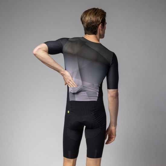 Ale Clothing Watt 3.6 R-Ev1 SS Skinsuit Black M