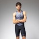 Ale Clothing Triple Triathlon Sleeveless Tri Suit Grey M