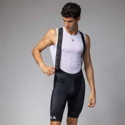 Ale Clothing Corsa 2.0 Pragma Bibshorts White Logo L