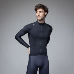 Ale Clothing Warm Race R-Ev1 Mens Long Sleeved Jersey Black L
