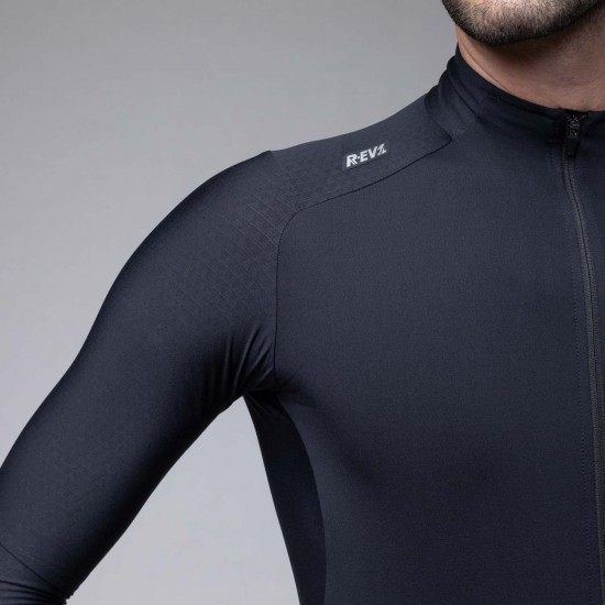 Ale Clothing Warm Race R-Ev1 Mens Long Sleeved Jersey Black L Ale Clothing Warm Race R-Ev1 Mens Long Sleeved Jersey Black L