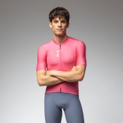 Ale Clothing Colour Block Pragma Short Sleeved Jersey Flamingo Pink L