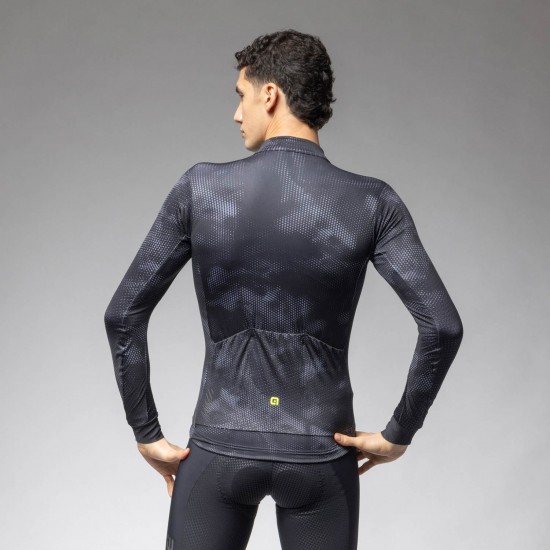 Ale Clothing Spray PR-E Long Sleeved Jersey Black M