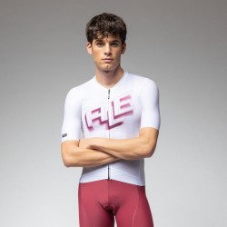 Ale Clothing Sauvage 2.0 PR-E Short Sleeved Jersey White L