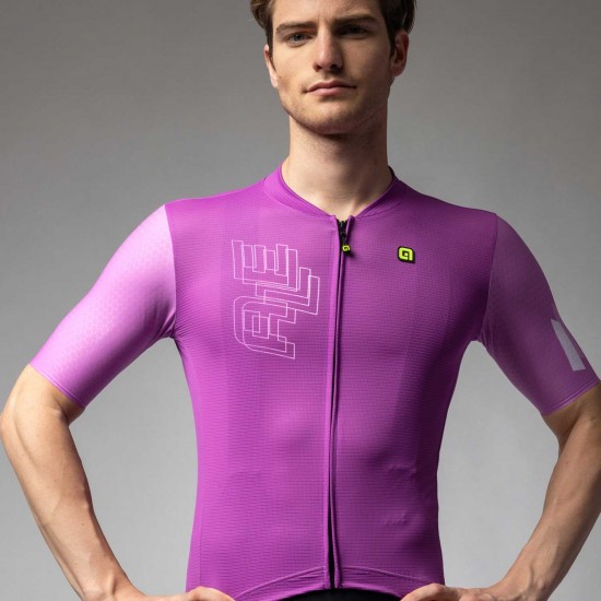 Ale Clothing Follow Me PR-E Short Sleeved Jersey Cyclamen M Ale Clothing Follow Me PR-E Short Sleeved Jersey Cyclamen M