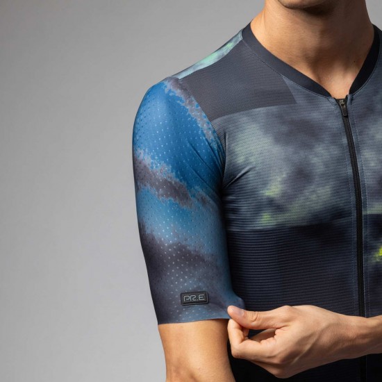 Ale Clothing Atmosfera PR-E Short Sleeeved Jersey Lagoon S