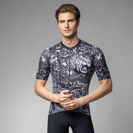 Ale Clothing Safari Pragma Short Sleeved Jersey Black M Ale Clothing Safari Pragma Short Sleeved Jersey Black M