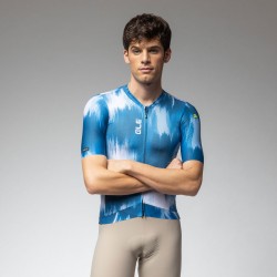 Ale Clothing Argon PR-E Short Sleeved Jersey Ocean Blue L