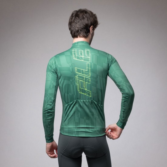 Ale Clothing Schema Pragma Mens Long Sleeved Jersey Emerald L Ale Clothing Schema Pragma Mens Long Sleeved Jersey Emerald L