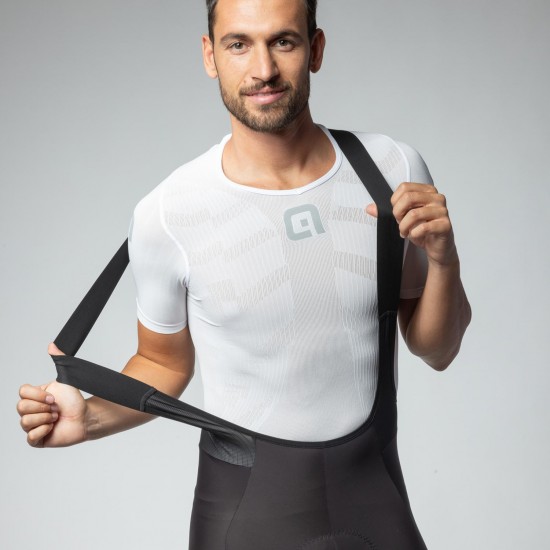 Ale Clothing Pro Race Intimo SS Baselayer White L/XL Ale Clothing Pro Race Intimo SS Baselayer White L/XL