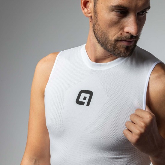 Ale Clothing S1 Spring Intimo S/Less Baselayer White L/XL Ale Clothing S1 Spring Intimo S/Less Baselayer White L/XL