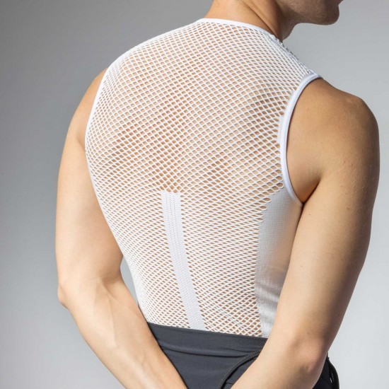 Ale Clothing S1 Summer Intimo S/Less Baselayer White L/XL Ale Clothing S1 Summer Intimo S/Less Baselayer White L/XL