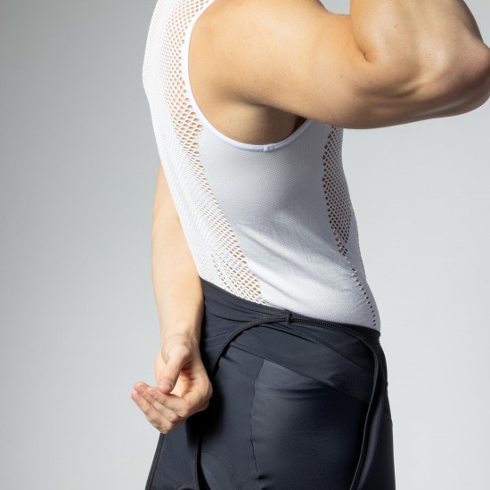 Ale Clothing S1 Summer Intimo S/Less Baselayer White L/XL Ale Clothing S1 Summer Intimo S/Less Baselayer White L/XL