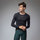 Ale Clothing Merino Intimo Mens Long Sleveed Baselayer Black M/L Ale Clothing Merino Intimo Mens Long Sleveed Baselayer Black M/L