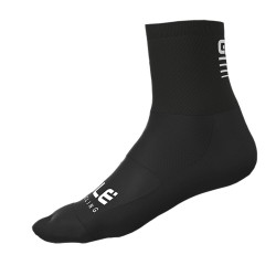 Ale Clothing Strada 2.0 Q-Skin 14cm Socks Black/Black L/44-47 Ale Clothing Strada 2.0 Q-Skin 14cm Socks Black/Black L/44-47
