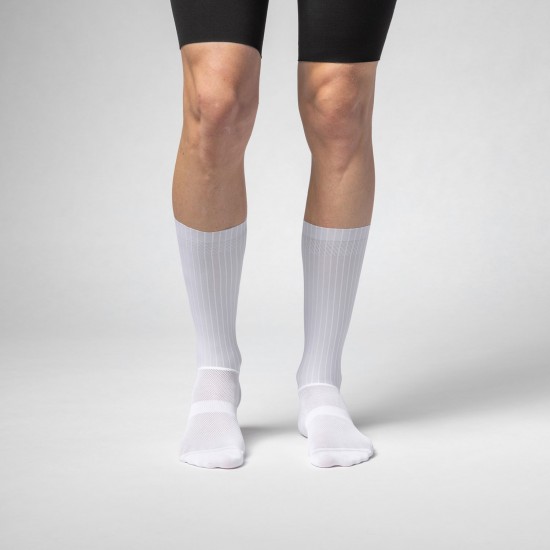Ale Clothing Fluida 18cm Aero Socks White L/44-47 Ale Clothing Fluida 18cm Aero Socks White L/44-47