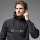 Ale Clothing Long Sleeved Hoodie Black/Grey  L