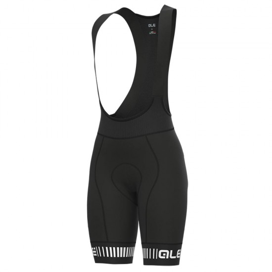 Ale Clothing Strada PR-R Wmn Bibshorts Black/White XL