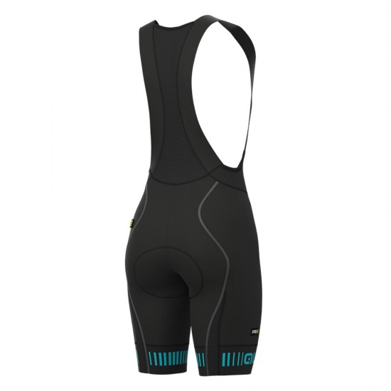 Ale Clothing Strada PR-R Wmn Bibshorts Black/White XL
