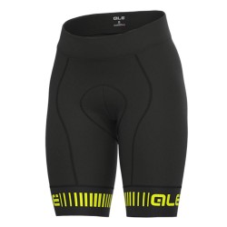 Ale Clothing Strada PR-R Wmn Shorts Black/Yellow XS Ale Clothing Strada PR-R Wmn Shorts Black/Yellow XS