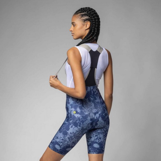 Ale Clothing Sauvage PR-E Womens Bibshorts Blue XS Ale Clothing Sauvage PR-E Womens Bibshorts Blue XS