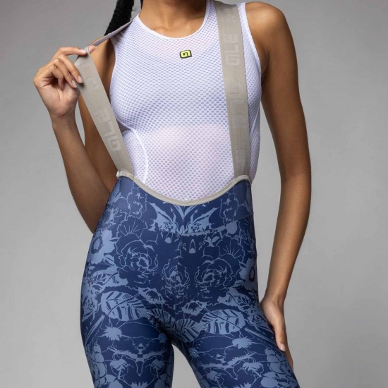 Ale Clothing Sauvage PR-E Womens Bibshorts Blue XS Ale Clothing Sauvage PR-E Womens Bibshorts Blue XS