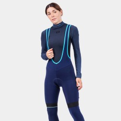Ale Clothing K-Atmo 2.0 Klimatik WR Wmns Bibshort Navy Blue 3XL